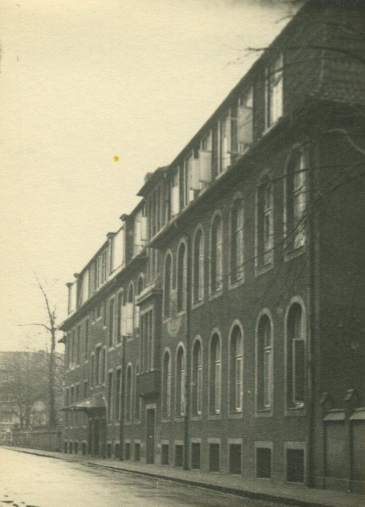 Jüdisches Krankenhaus Hannover, Haupteingang Vereinstraße